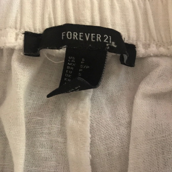 White linen pants - Picture 2 of 2